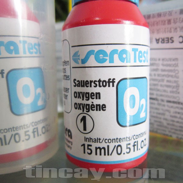 Test Oxy cho ao tôm - Test Oxi cho ao cá - Test O2 Sera - Test Sera