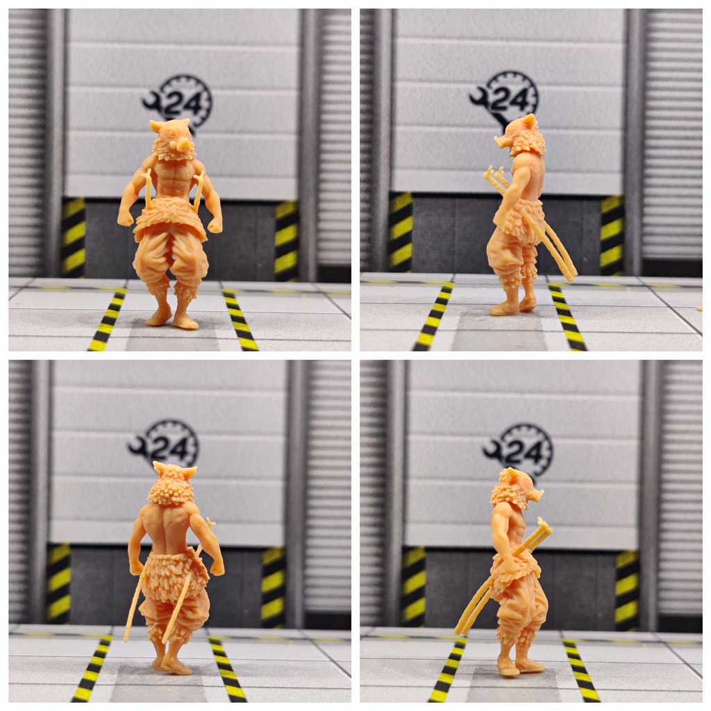 Khuôn Làm Búp Bê Handmade Superge1 / 64 Hình Lưỡi Gươm Diệt Quỷ Màu Đỏ Sắc Trực Tiếp Thủ Công S327