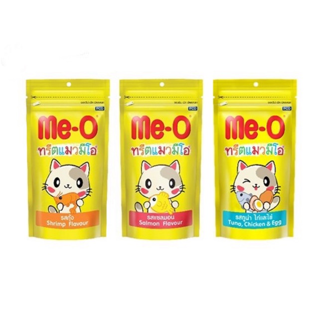 Bánh Thưởng Cho Mèo Me-O 50gr( 3 hương vị thơm ngon cho Boss)