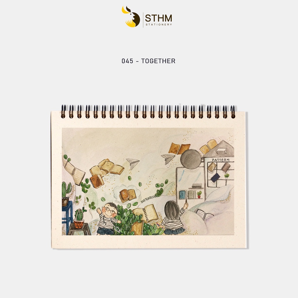 TOGETHER - Sổ tay bìa cứng - A5 - 045 - STHM stationery