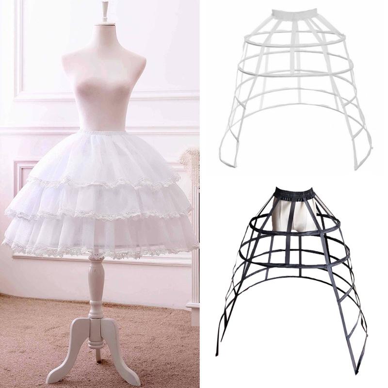 Chân váy lưng thun 5 vòng phong cách Lolita thời trang cho nữ<br />
