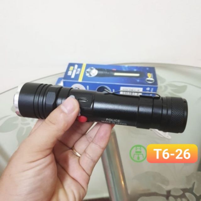 Đèn Pin Siêu Sáng POLICE T6-26
