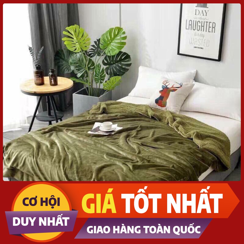 Chăn lông cừu Ultimate loại dày 2 lớp mới nhất 2020