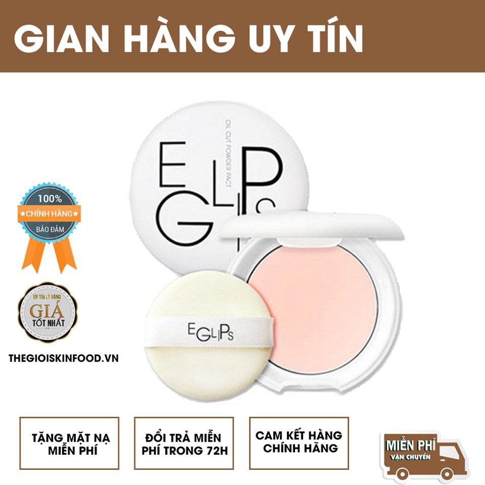 Phấn Phủ EGLIPS Oil Cut Powder Pact
