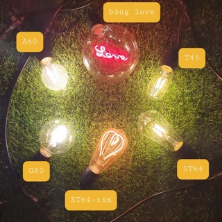 Bóng led edison G45, G80 - bóng trang trí