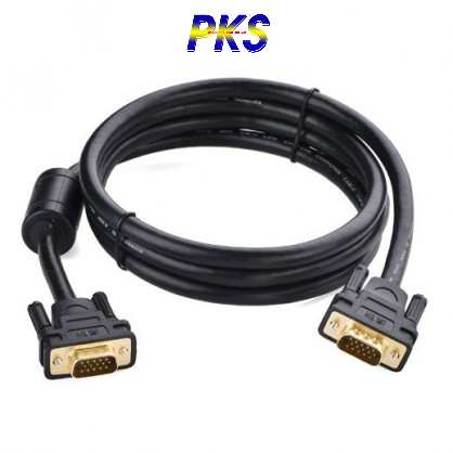 Cáp VGA 15M hỗ trợ full HD Ugreen 11634 mạ vàng cao cấp