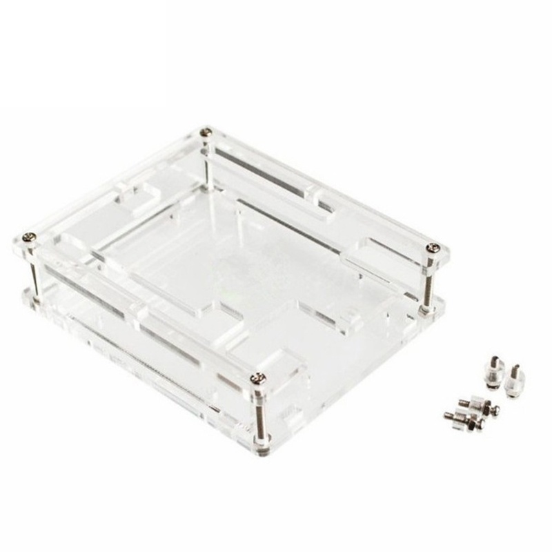 Hộp Acrylic Trong Suốt Bảo Vệ Cho Arduino UNO R3