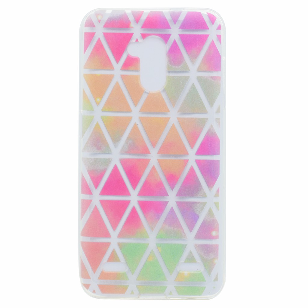 For ZTE V7 Lite Flower Flexible Soft TPU Case Cover