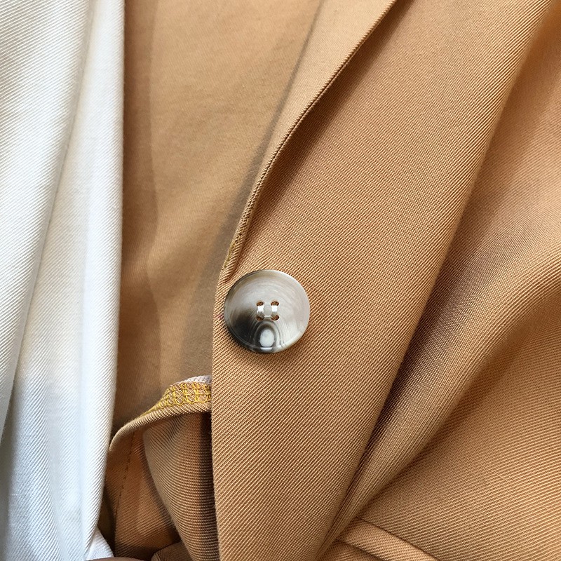 ẢNH THỰC TẾ - Áo Khoác Blazer Trơn YINNAN Phong Cách Hàn Quốc – AK125 (Nhập Công Ty + Có Móc và Bịch Treo Blazer)