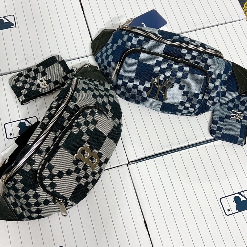 Túi đeo chéo MLB Monogram Hip-Sack New York Yankees 32BGC9111-50L tiệm của Diệu