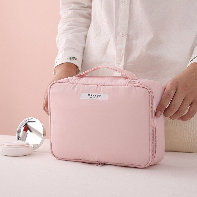 Túi Đựng Đồ Trang Điểm Mang Đi Du Lịch Sức Chứa Lớn Chống Thấm Nước Cho Nữ Ốp