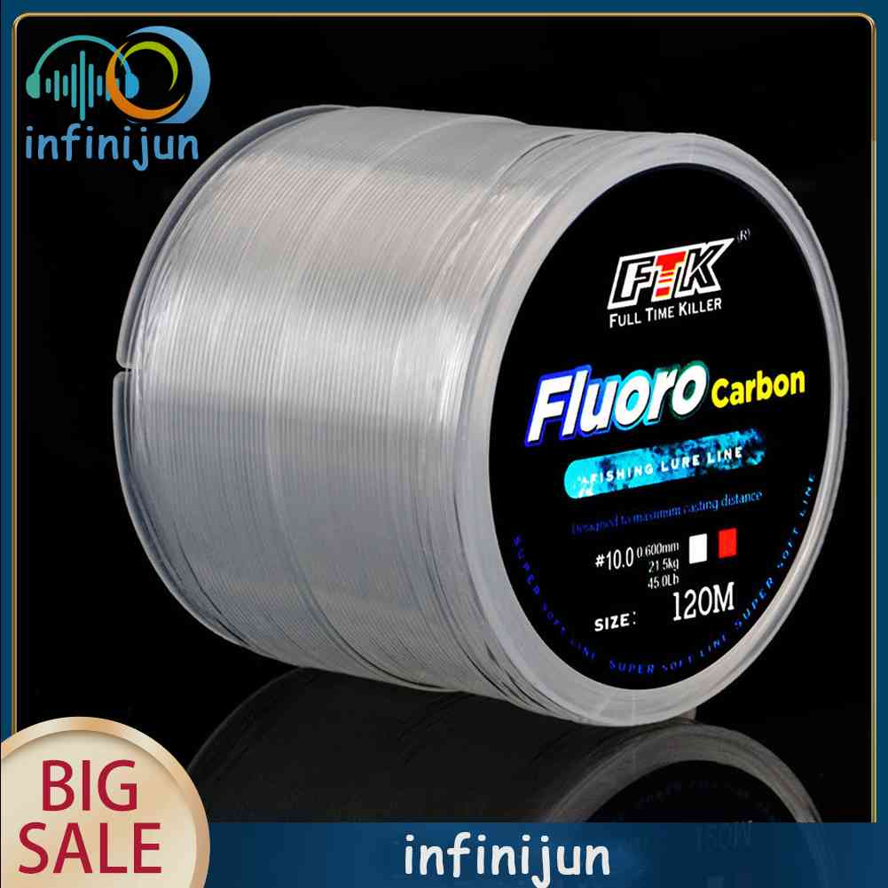 Cuộn Dây Câu Cá 120m Bằng Nylon Chống Nước