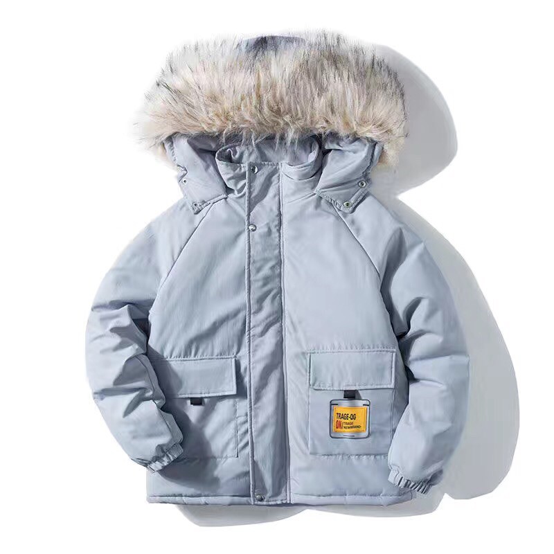Áo khoác nam size M-5XL lông mũ có thể tháo dời