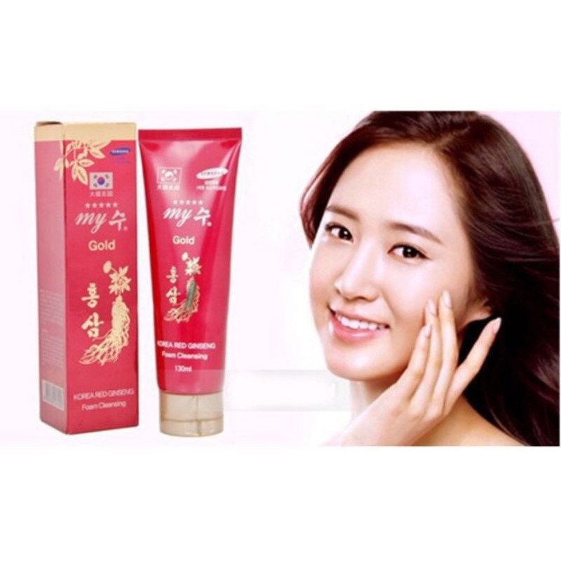 1 Hộp  Sữa Rửa Mặt Hồng Sâm Hàn Quốc My Gold 120g,PP Ánh DươngKorea | BigBuy360 - bigbuy360.vn