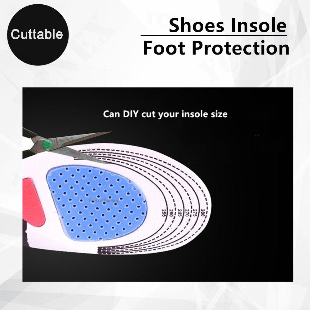LEILY Miếng Lót Giày Thể Thao Bằng Silicone