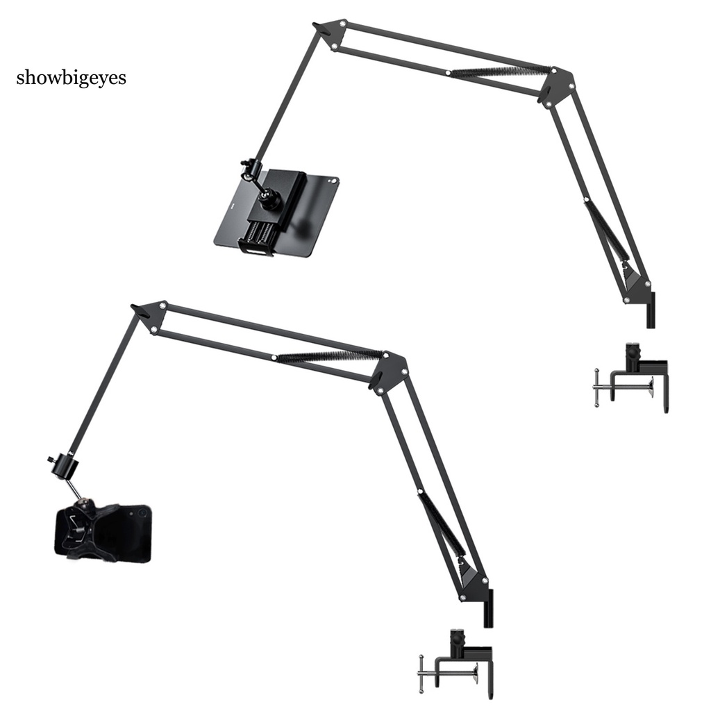 Giá Đỡ Điện Thoại / Máy Tính Bảng Đa Năng Chống Trầy Xước Có Kẹp Gắn Điện Thoại / Tv
