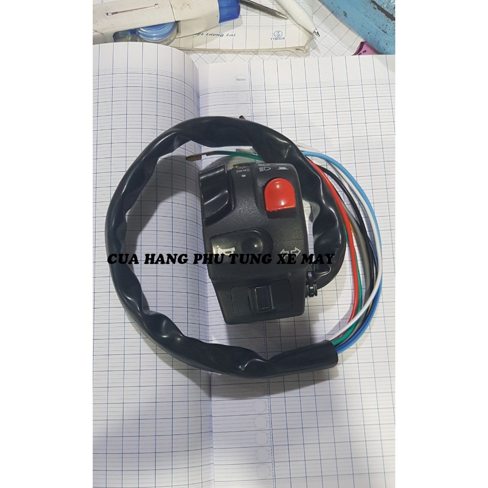 Cùm công tắc kiểu Domino cho các dòng xe máy