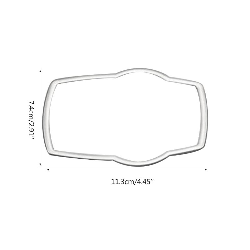 Khung Trang Trí Nút Bấm Đa Phương Tiện Cho Xe Hơi X1 X3 X5 X6 F20 F01