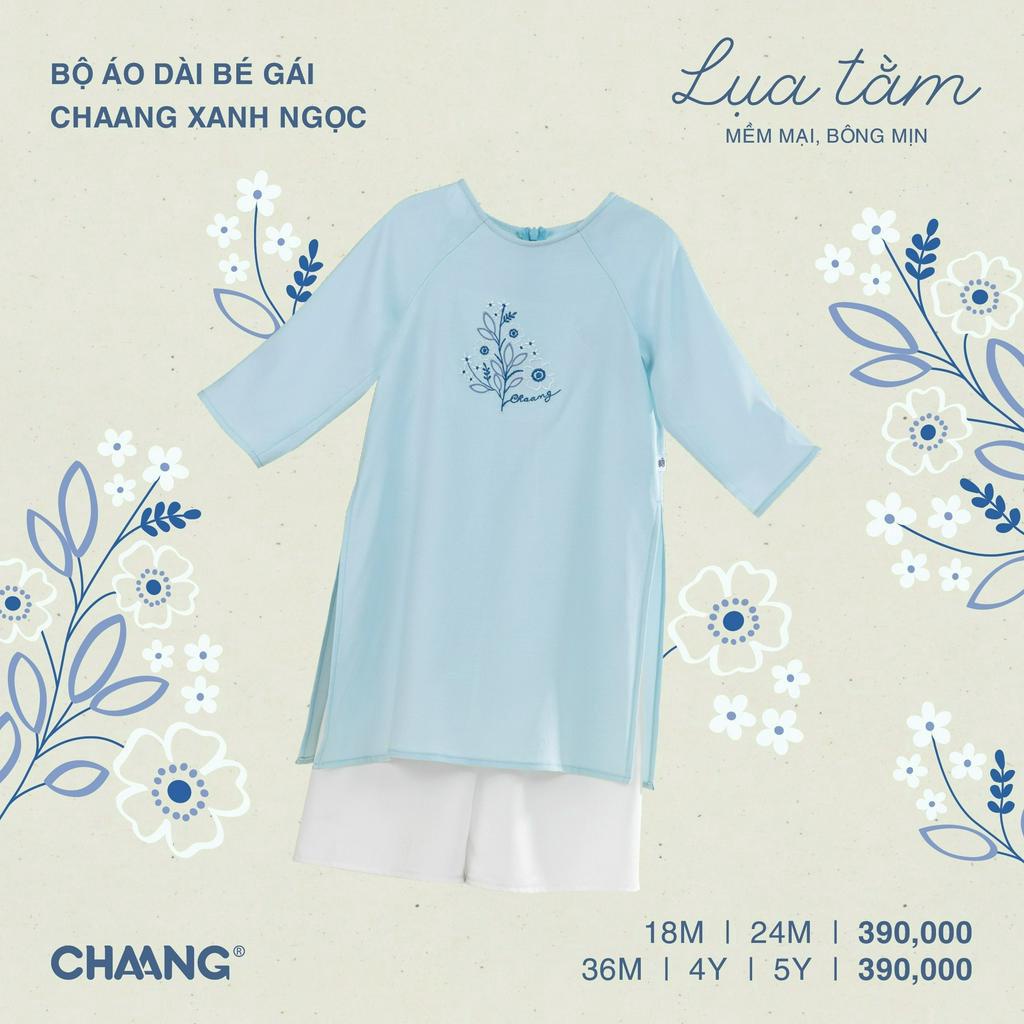 Bộ Áo Dài Bé Gái CHAANG AW22