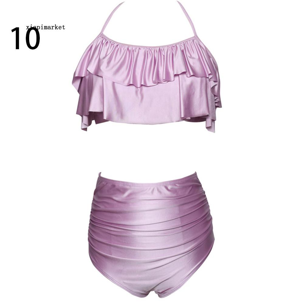 Bộ bikini hoa 2 mảnh xinh xắn cho mẹ và bé | BigBuy360 - bigbuy360.vn