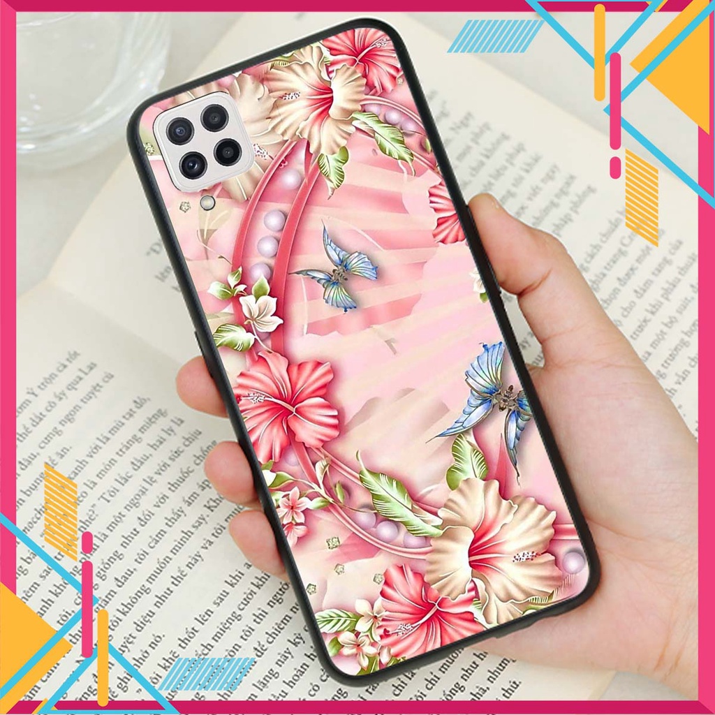 Ốp lưng Samsung A22 4G in hình hoa xinh xắn, hiện đại , thời trang ,phong cách