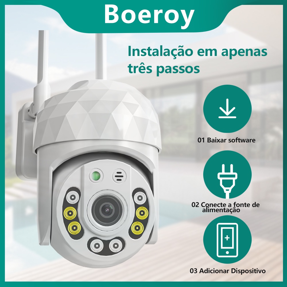 5G Camera An Ninh IP Wifi Camera Wi-Fi PTZ IP66 Tự Động Theo Dõi Camera Quan Sát Hồng Ngoại Full Tầm Nhìn Ban Đêm An Ninh máy Ảnh ]