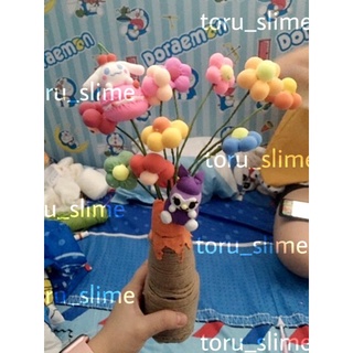 Đất sét trắng 100g làm slime, tạo hình toru_slime