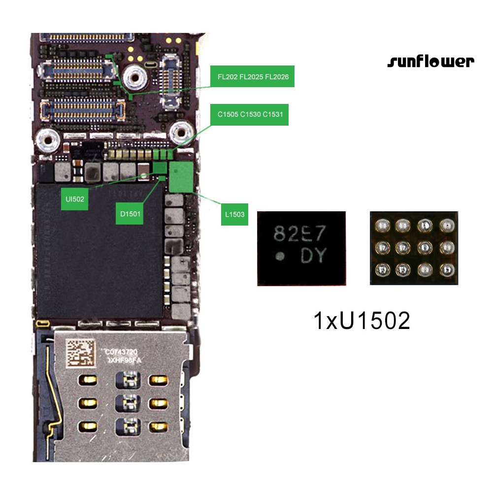 Bộ Phụ Kiện Sửa Chữa Đầy Tiện Lợi Cho iPhone 5G / 5S / 6S / 6 / SJTX