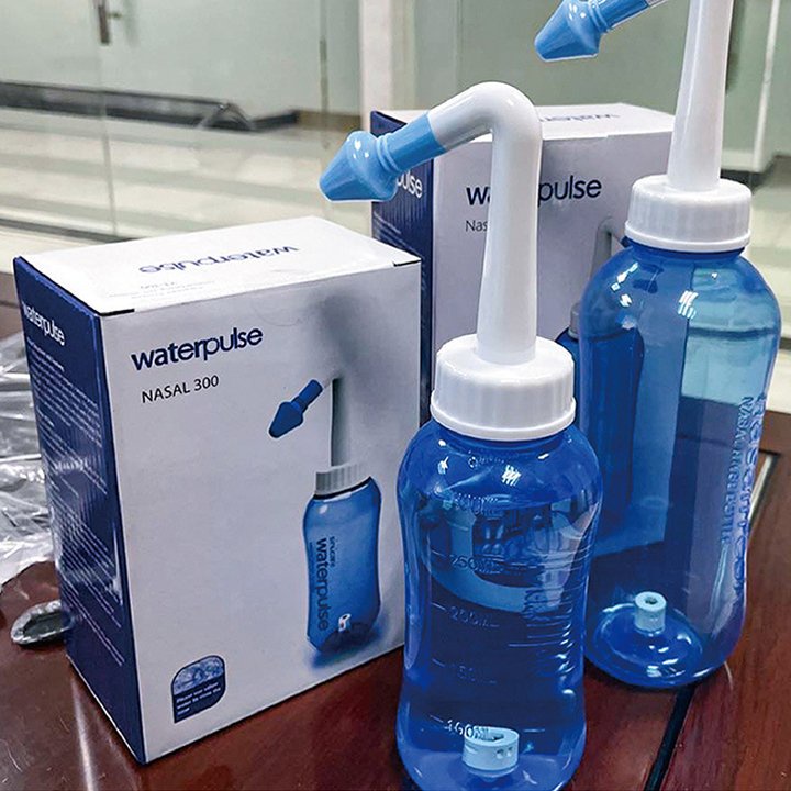 Bình Rửa Mũi Waterpulse. Bình Xịt Rửa Mũi 300ml. Vệ Sinh Viêm Mũi Viêm Xoang