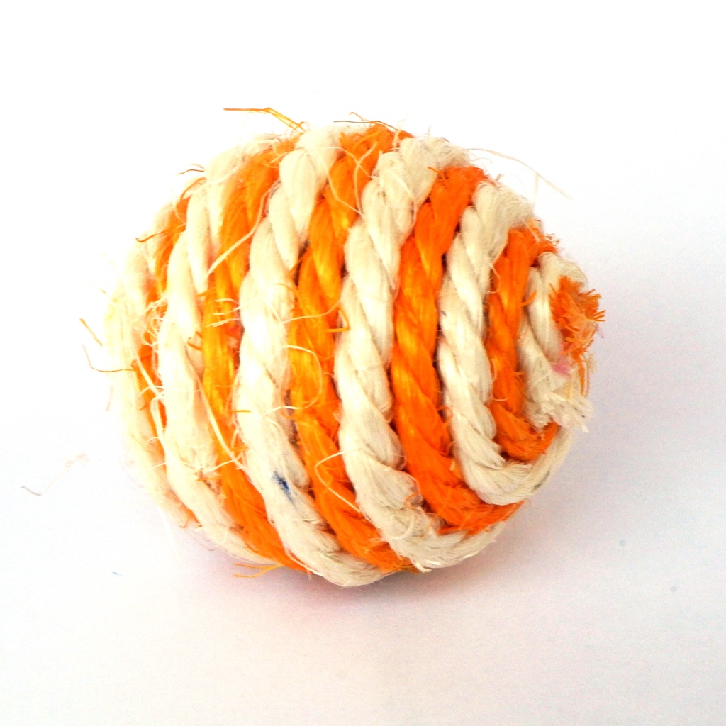 Đồ chơi cho mèo bóng thừng banh dây cuộn lapeta