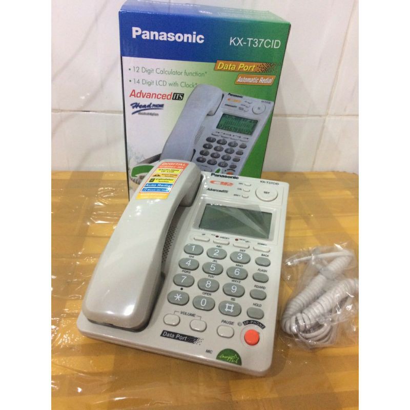 Điện thoại để bàn Panasonic KX-T37 CID có bảo hành