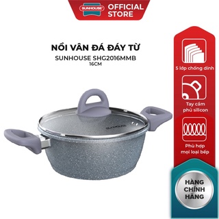 ✅ nồi vân đá đáy từ sunhouse shg2016mmb - sunhouse store