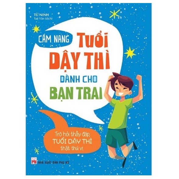 Sách - Cẩm Nang Tuổi Dậy Thì Dành Cho Bạn Trai