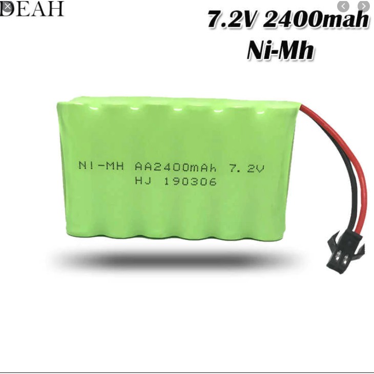 Pin 7.2v 2400mah Ni Mh Pin sạc đồ chơi điều khiển tốt giá sỉ