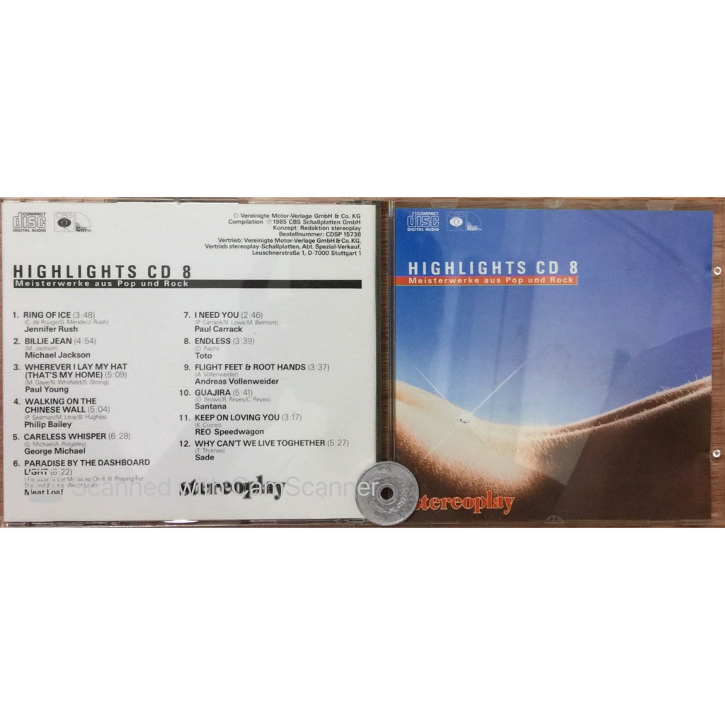 stereomate - CD gốc: Stereoplay Highlights CD 8 [Audiophile]