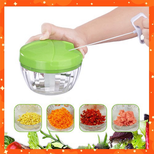 ️🍀 Máy Xay Đa Năng Bằng Tay Say Hành Tỏi Ớt Dụng Cụ Cầm Tay Băm Nhỏ Hoa Rau Củ Quả Mini ️🍀