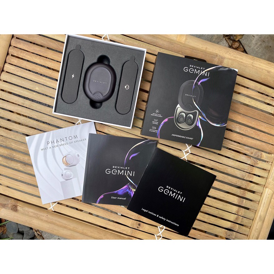 Tai Nghe Bluetooth True Wirless Devialet Gemini, Chống Ồn Chủ Động, Xuyên Âm, Pin 24h,