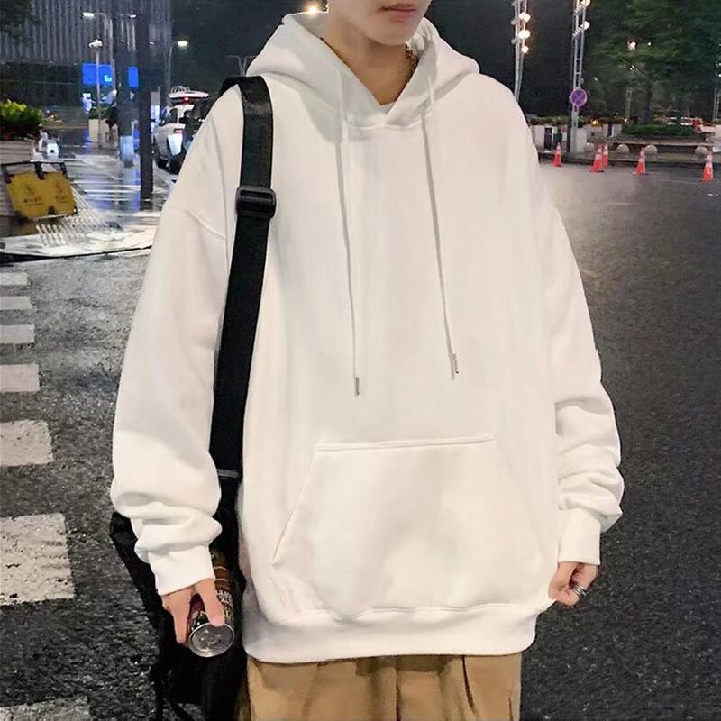 Áo Hoodie Tay Dài In Họa Tiết Hoạt Hình Phong Cách Nhật Bản Thời Trang Mùa Đông Cho Nam Cỡ M-5XL