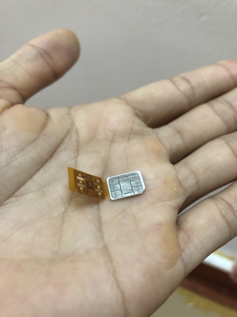 Sim ghép thần thánh iphone XR XSMAX sim ghép ngược