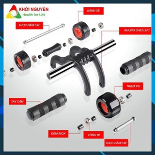 [HOT DEAL]  Con lăn tập bụng AB Slimmer 3 bánh