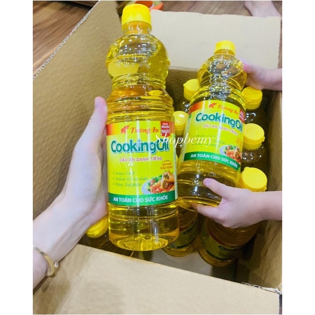 Dầu ăn Tường An Cooking Oil chai 1L