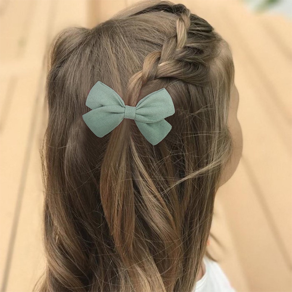 Set 4 kẹp tóc KIDSBOWS hình nơ dễ thương cho bé gái