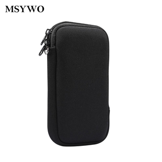 Túi Đựng Điện Thoại Cao Su Tổng Hợp Dày Dặn Có Dây Kéo Cho Apple Iphone 12pro / Max