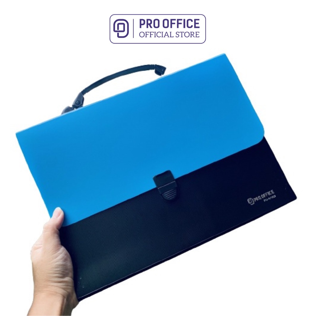 Cặp Đựng Tài Liệu 7 Ngăn PRO OFFICE Chất Liệu Nhựa Cao Cấp, Bền Bỉ PO-EF103