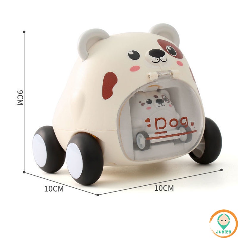 Ô tô đồ chơi trẻ em cho bé trai bé gái xe hình thú thông minh cho bé JUMICO OTT
