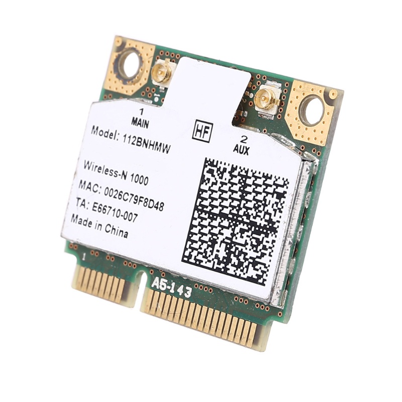 Card Mạng Không Dây Centrino 1000 Wifi Link1000 802.11 B / G / N 112bnhmw 300mbps Thẻ