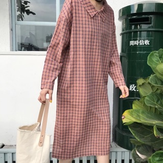 Váy sơmi caro