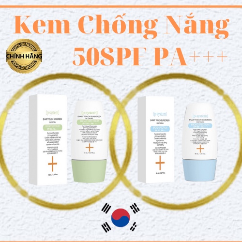 Kem chống nắng cho da khô, mất nước và da dầu, mụn P-System