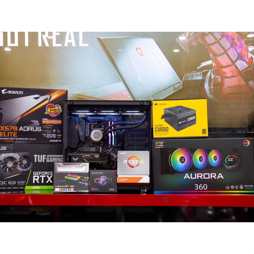 CPU AMD Ryzen 9 5900X (3.7 GHz Upto 4.8GHz / 70MB / 12 Cores, 24 Threads / 105W / Socket AM4) Nguyên Seal mới 100%