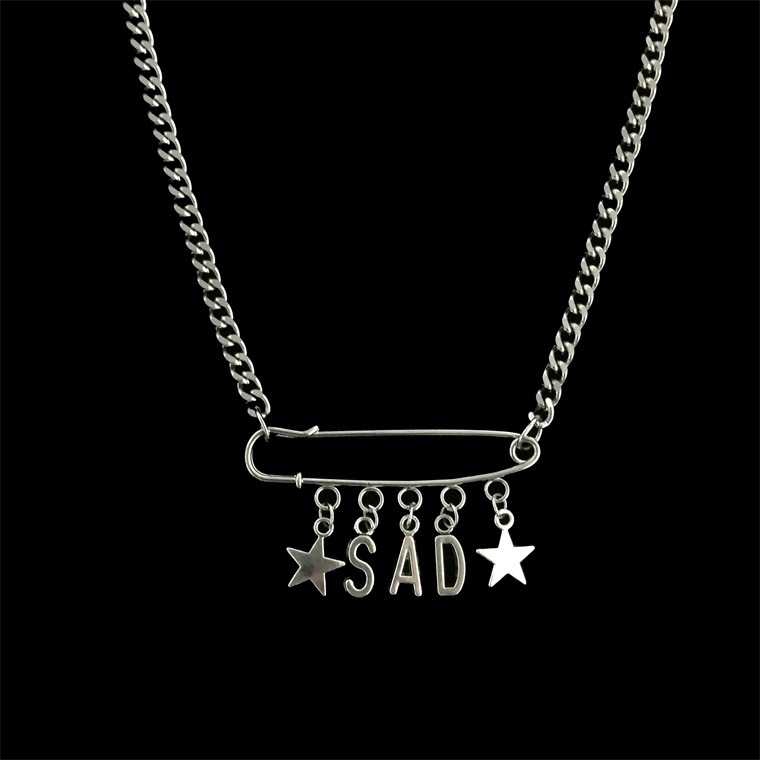 Dây Chuyền Mặt Hình Ngôi Sao Phong Cách Hip Hop Cho Nam Nữ 13122s